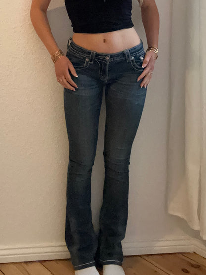 Miss Me Y2K flared/ bootcut Jeans - Größe S