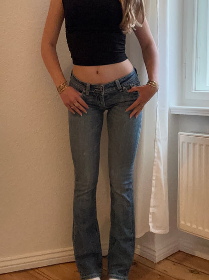 Miss Me Y2K flared/ bootcut Jeans - Größe S