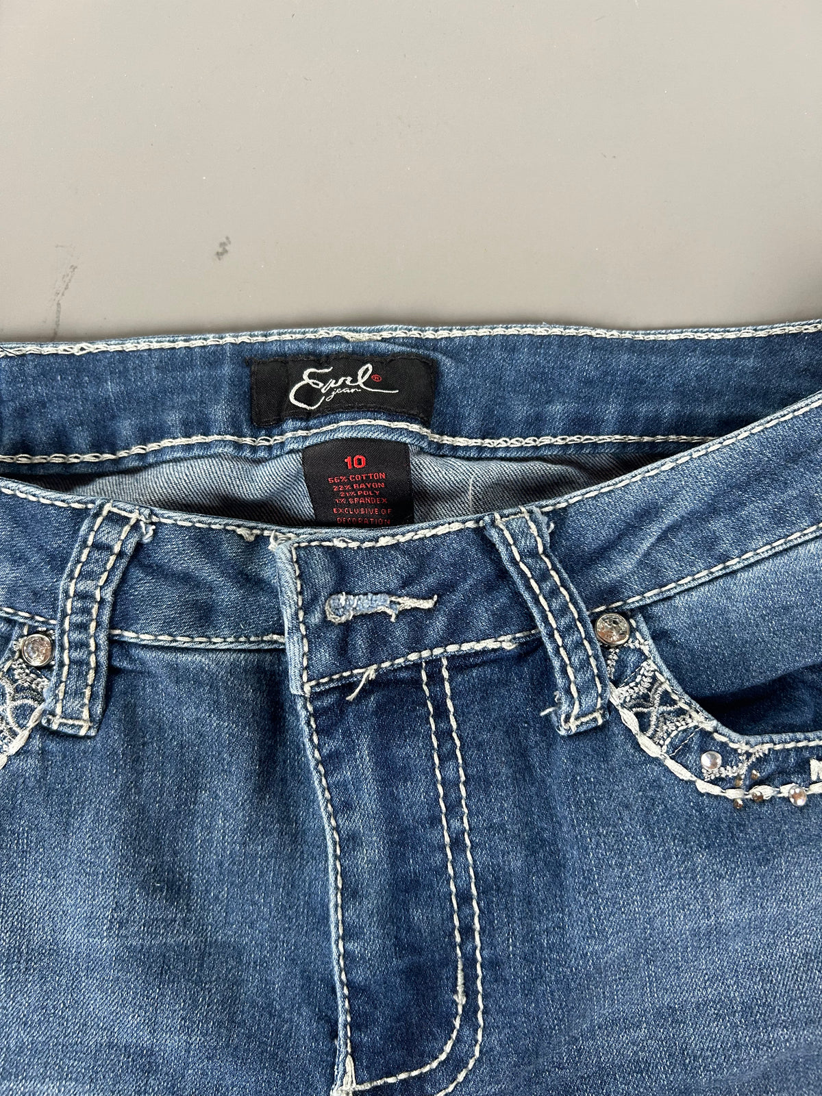 Y2K low-waisted shorts - Größe S