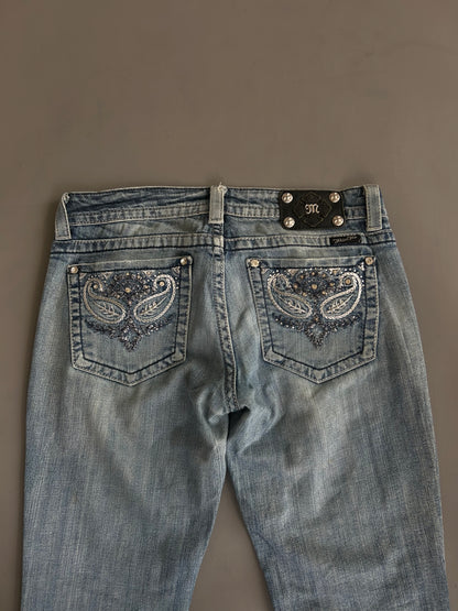 Miss Me Y2K flared/ bootcut Jeans - Größe M