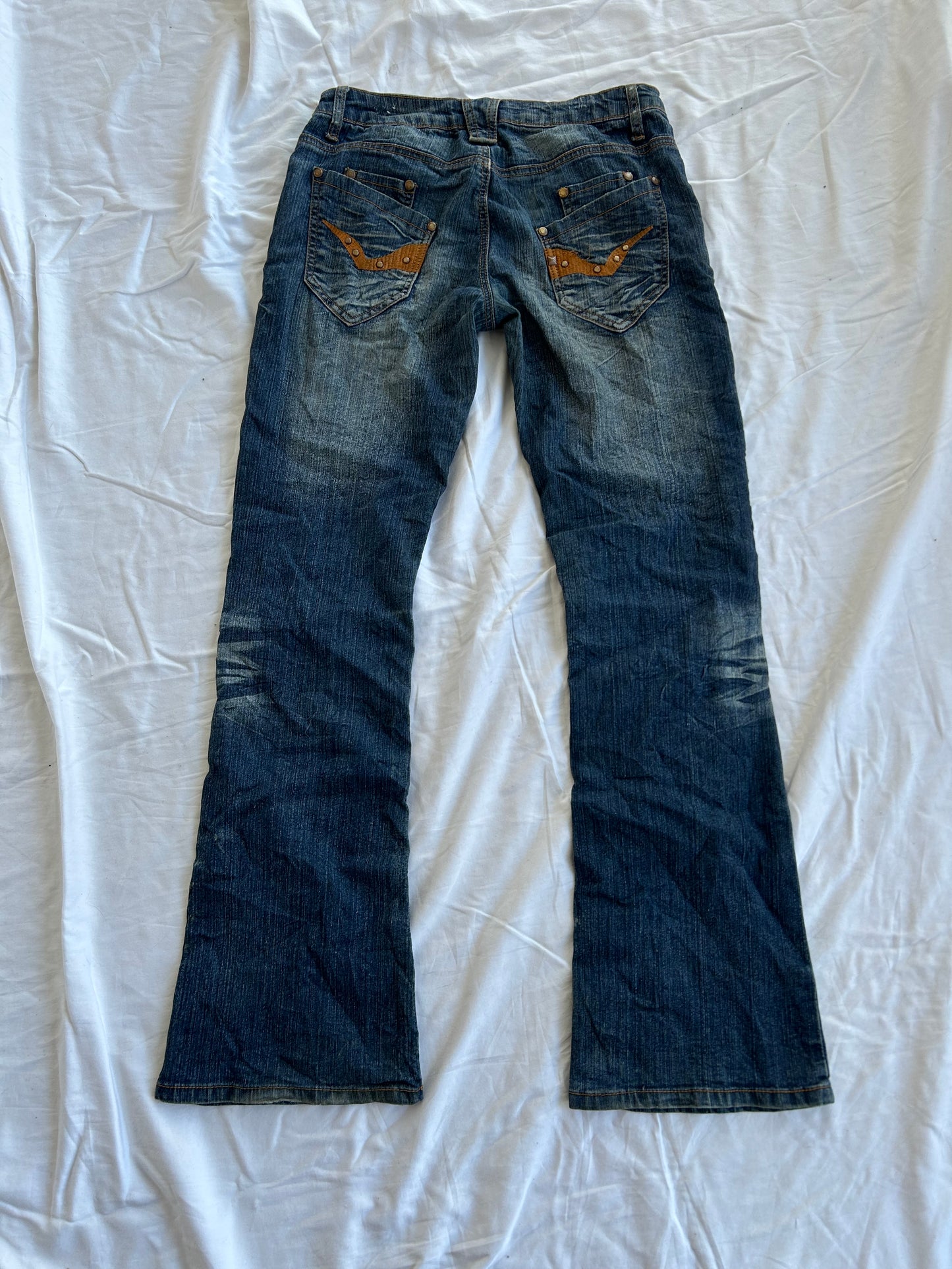Y2K bootcut/ flared Jeans - Größe S