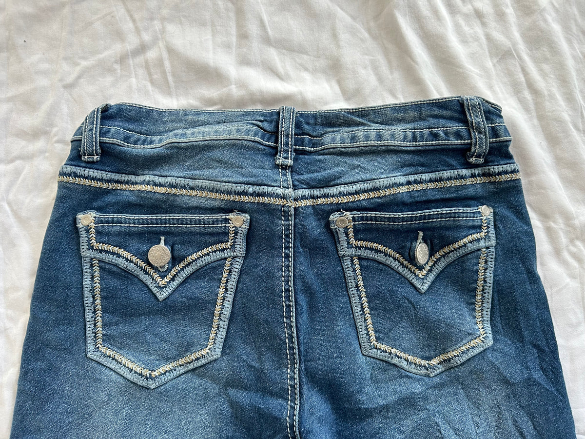 Y2K flared/ bootcut Jeans - Größe S