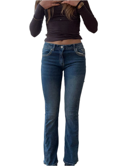 Y2K flared/ bootcut Jeans - Größe S
