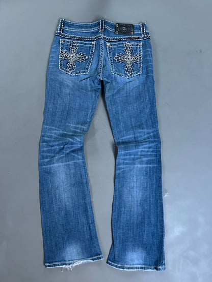 Miss Me Y2K flared/ bootcut Jeans - Größe S