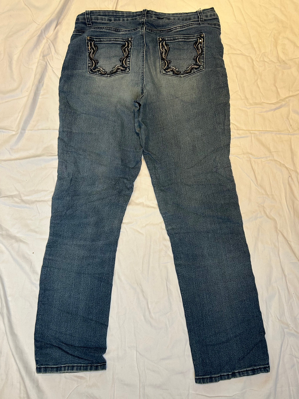 Y2K baggy/ flared Jeans - Größe M