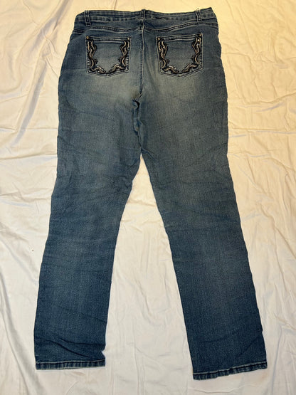 Y2K baggy/ flared Jeans - Größe M