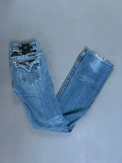 Miss Me Y2K flared/ bootcut Jeans - Größe S