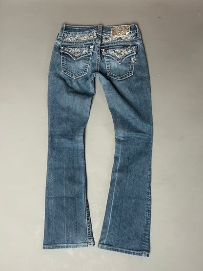 Miss Me Y2K flared/ bootcut Jeans - Größe XS/S