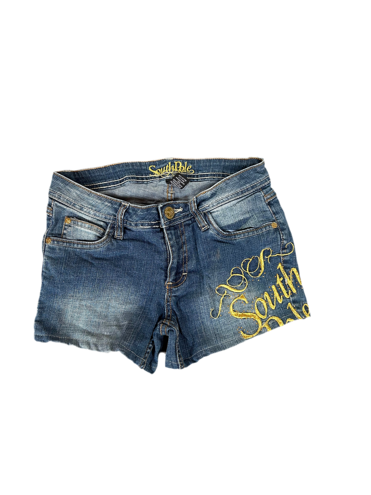 Y2K low-waist shorts - Größe S