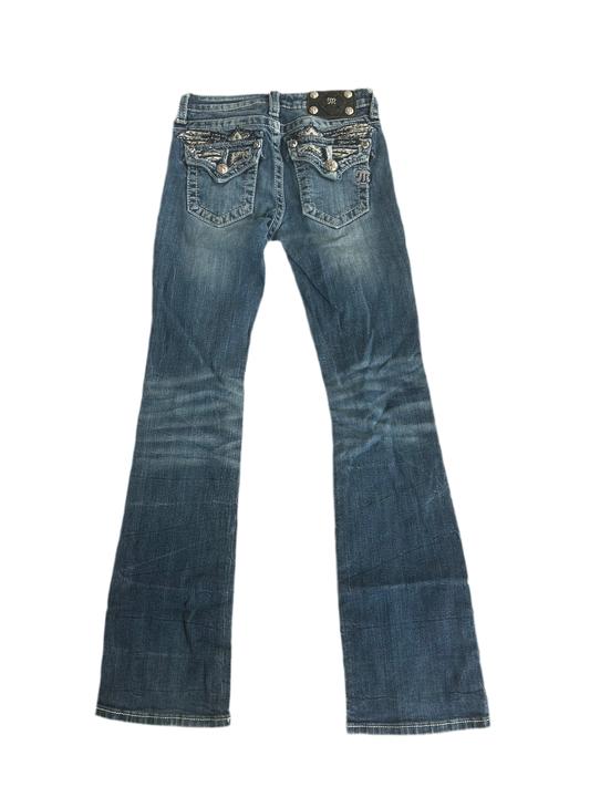 Miss Me Y2K flared/ bootcut Jeans - Größe S