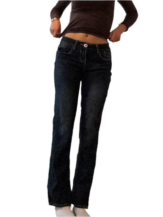 Y2K flared/ bootcut Jeans - Größe S
