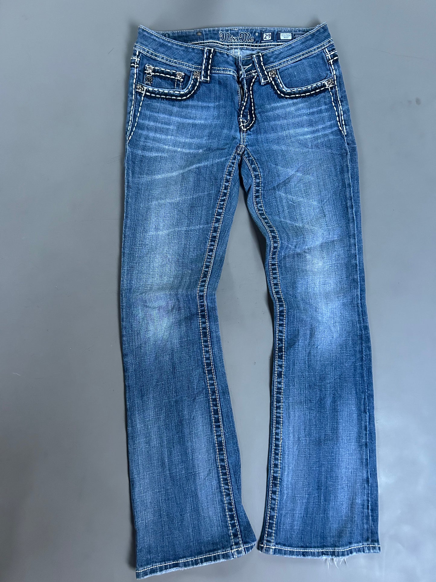 Miss Me Y2K flared/ bootcut Jeans - Größe S