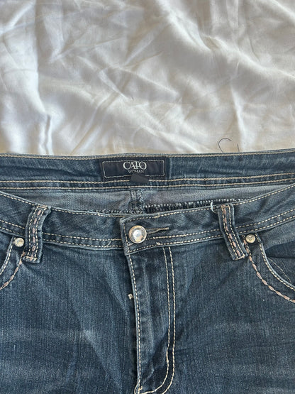 Y2K flared/ bootcut Jeans - Größe L