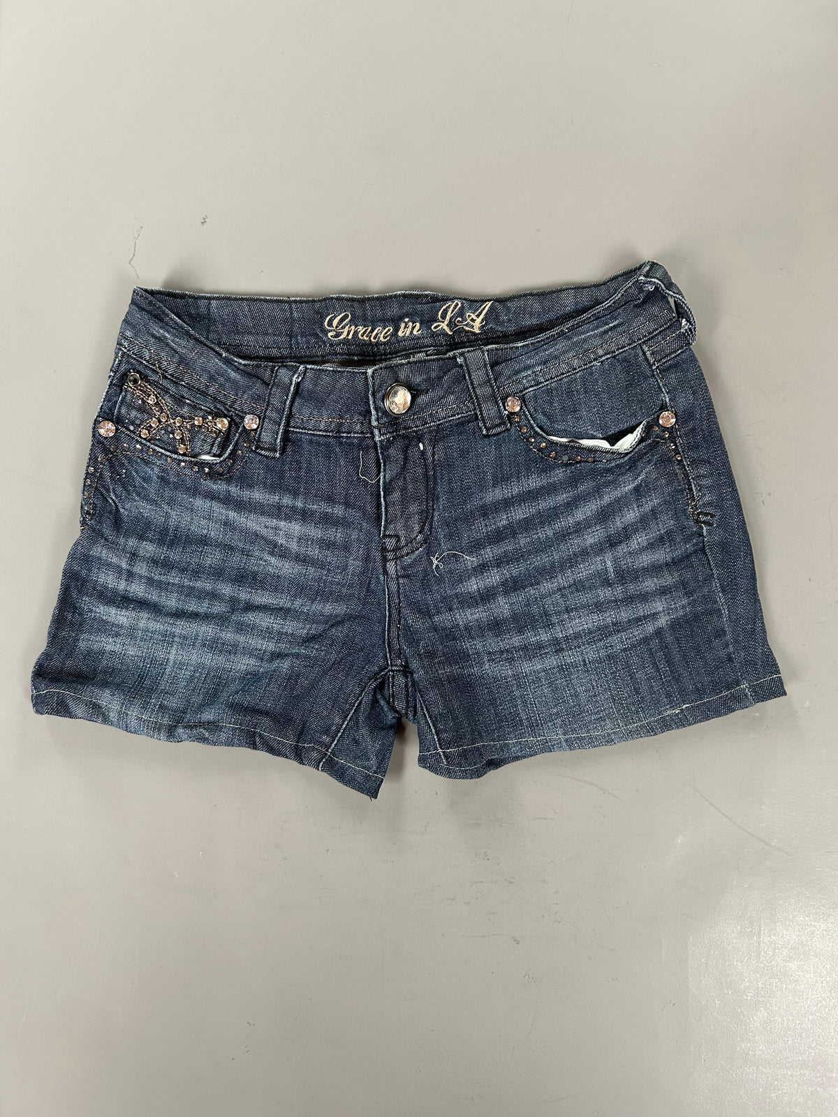 Y2K low-waisted shorts - Größe S