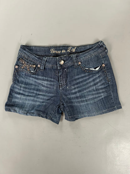 Y2K low-waisted shorts - Größe S