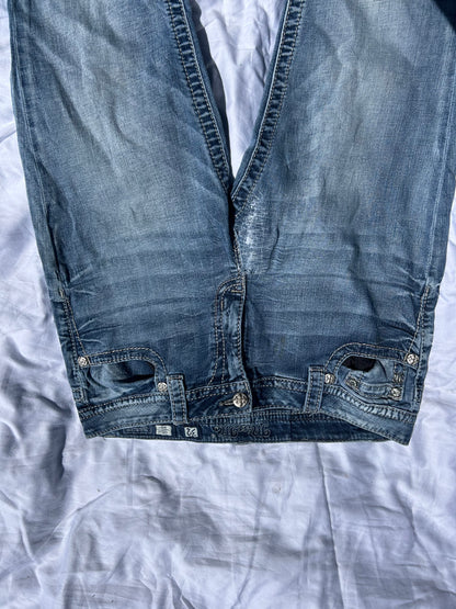 Miss Me Y2K Jeans flared/ bootcut - Größe M