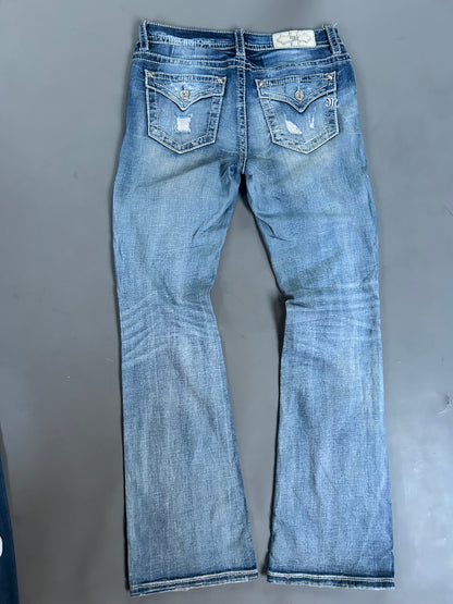 Miss Me Y2K flared/ bootcut Jeans - Größe S/M
