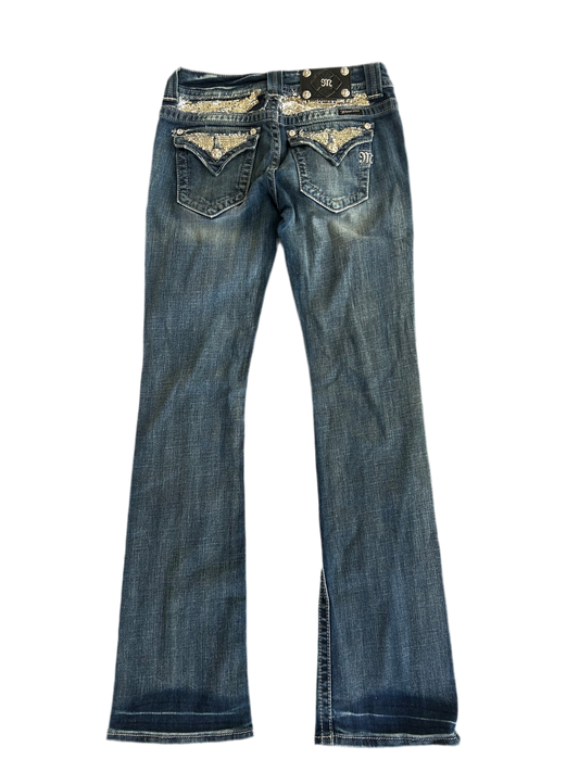 Miss Me Y2K flared/ bootcut Jeans - Größe S