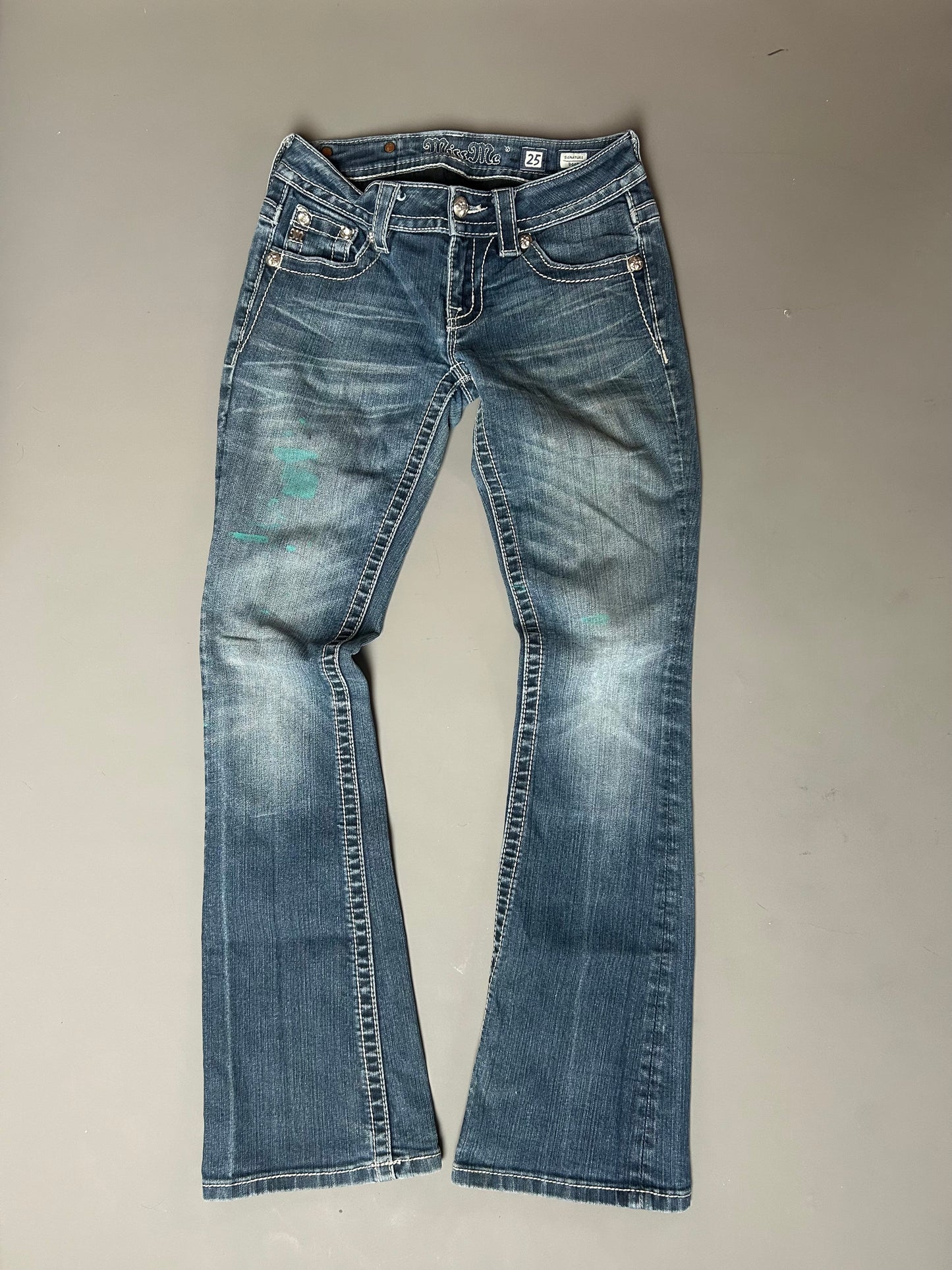 Miss Me Y2K flared/ bootcut Jeans - Größe XS/S