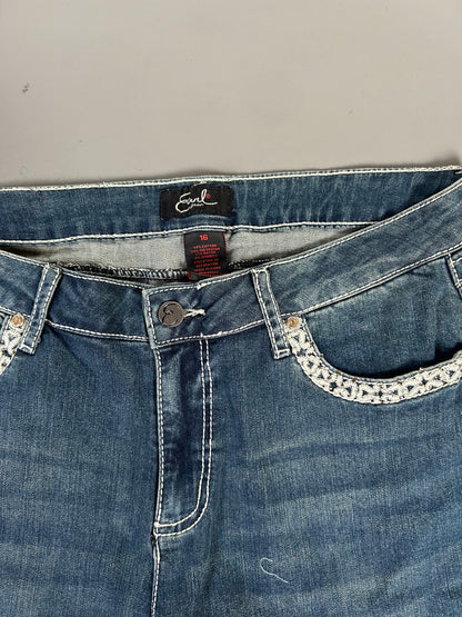 Y2K low-waisted shorts - Größe M