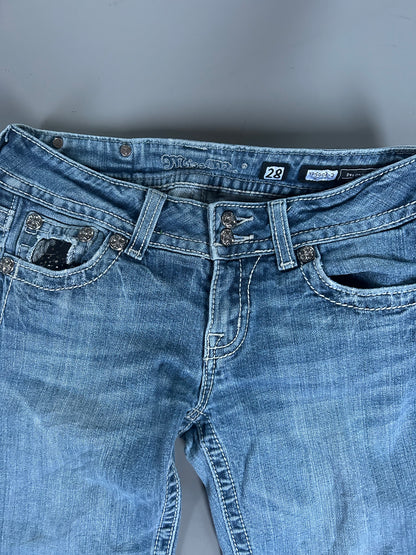 Miss Me Y2K flared/ bootcut Jeans - Größe S