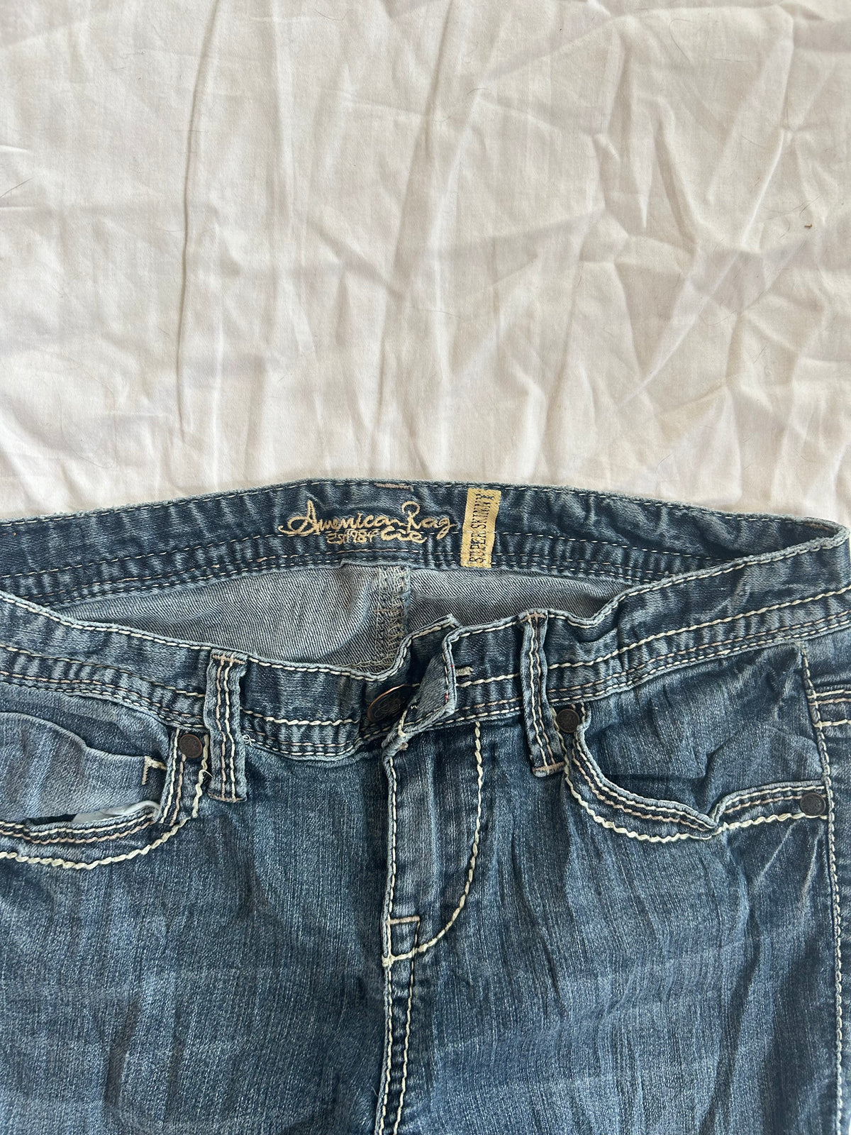 Y2K flared/ bootcut Jeans - Größe S
