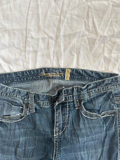 Y2K flared/ bootcut Jeans - Größe S