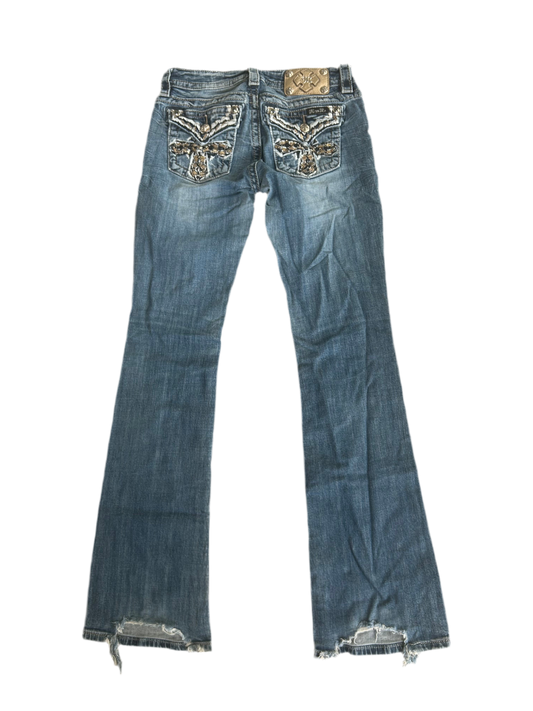 Miss Me Y2K flared/ bootcut Jeans - Größe S