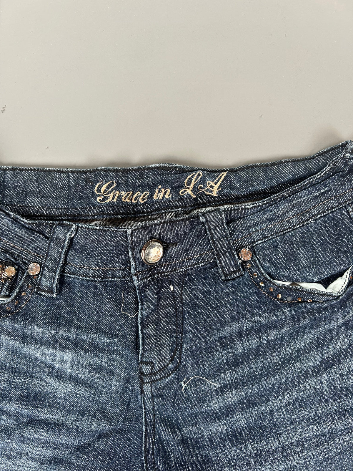 Y2K low-waisted shorts - Größe S