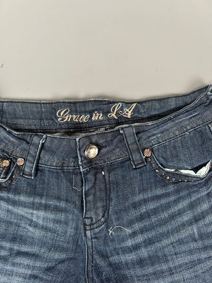 Y2K low-waisted shorts - Größe S