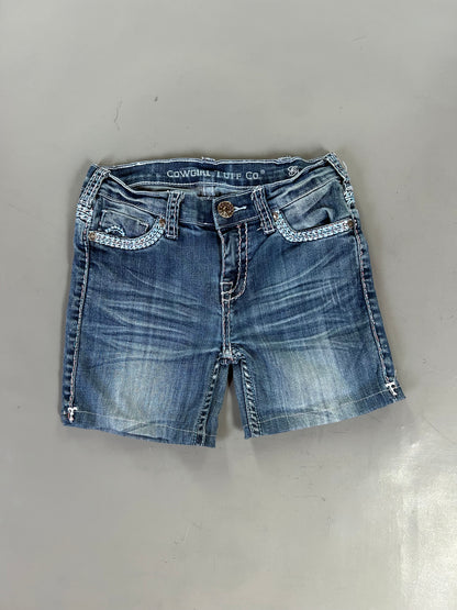 Y2K low-waisted shorts - Größe XS