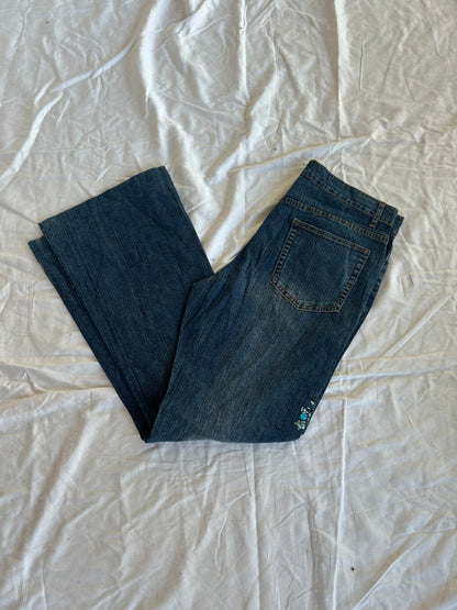 Y2K flared/ bootcut Jeans - Größe M