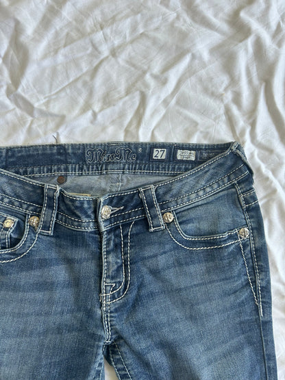Miss Me Y2K flared/ baggy Jeans - Größe S