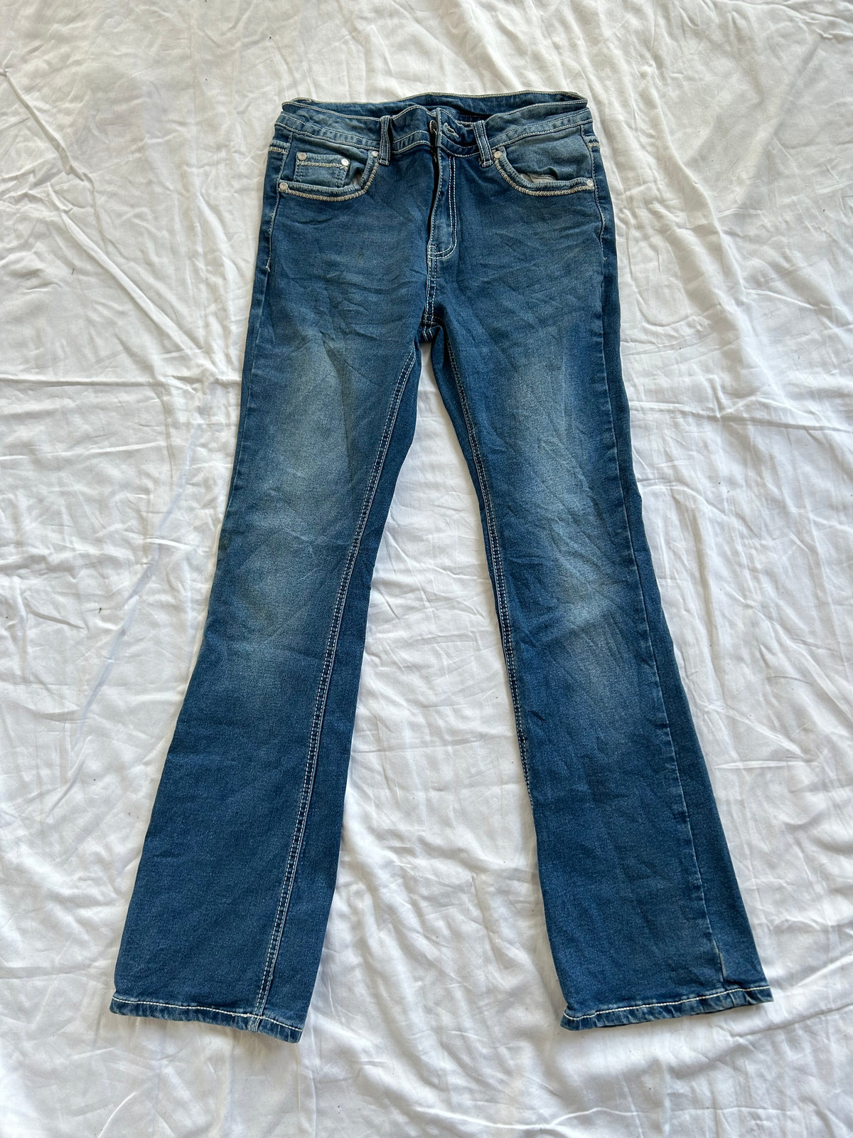 Y2K flared/ bootcut Jeans - Größe S