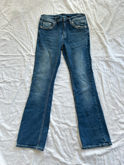 Y2K flared/ bootcut Jeans - Größe S