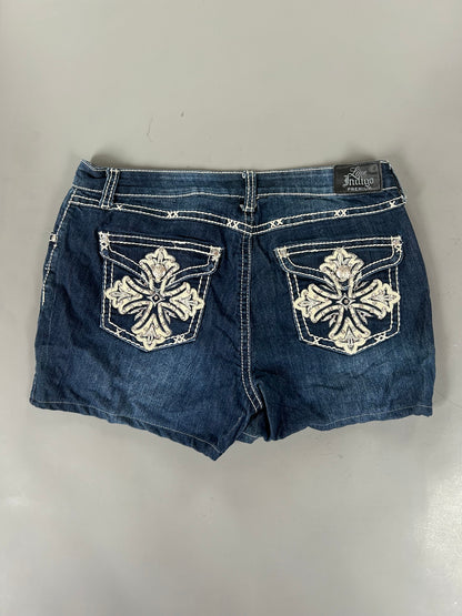 Y2K low-waisted shorts - Größe M