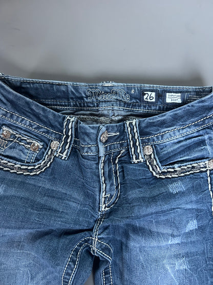 Miss Me Y2K flared/ bootcut Jeans - Größe XS/S