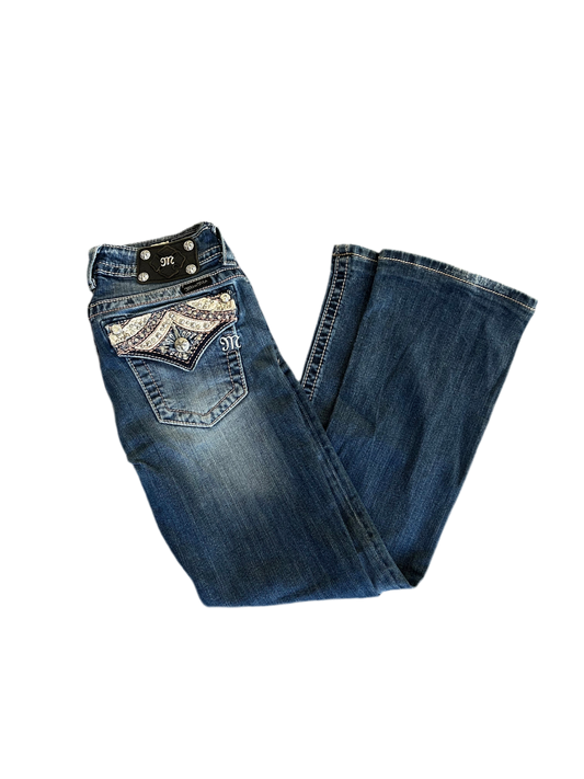 Miss Me Y2K flared/ bootcut Jeans - Größe S