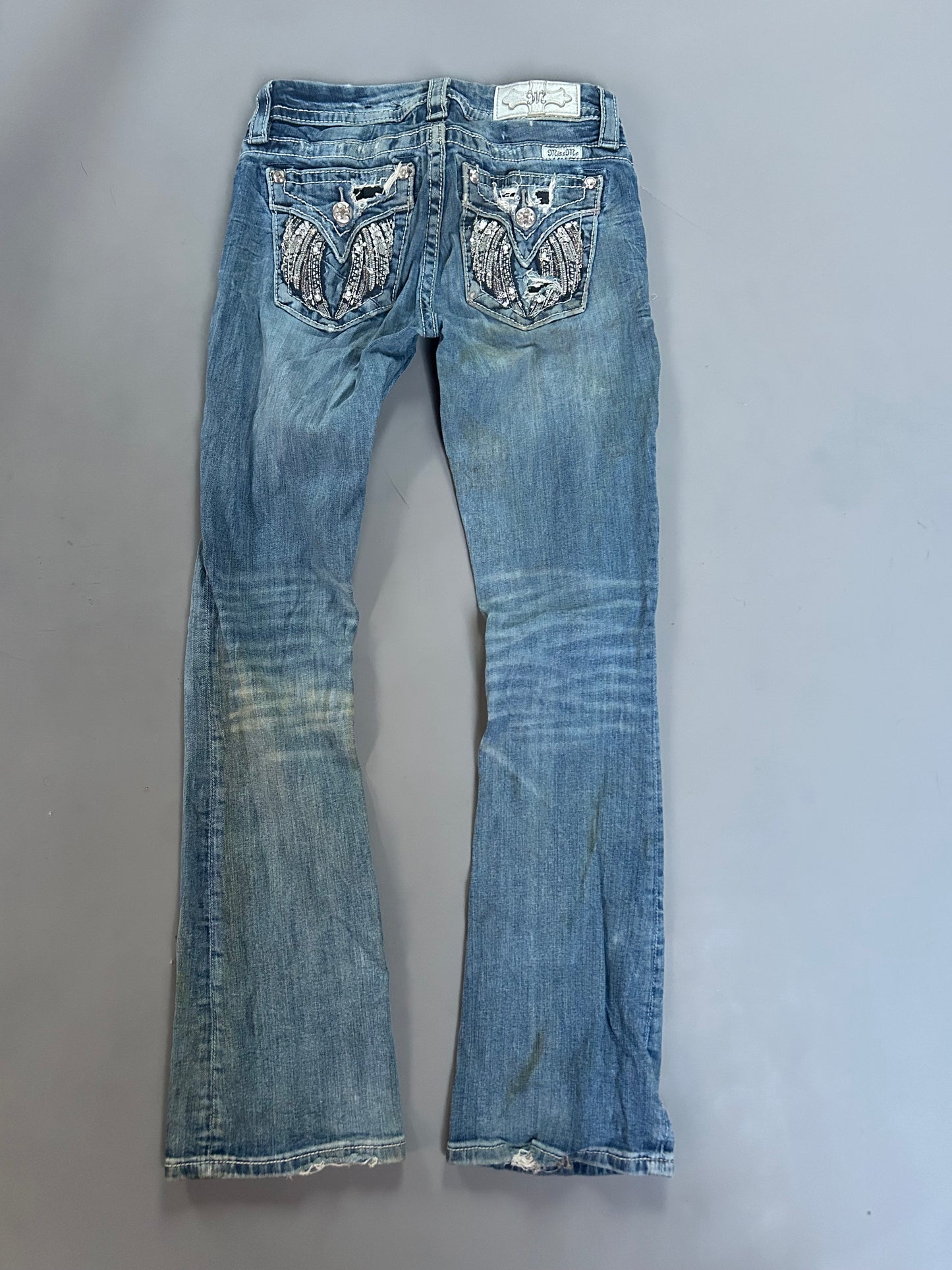 Miss Me Y2K flared/ bootcut Jeans - Größe XS/S