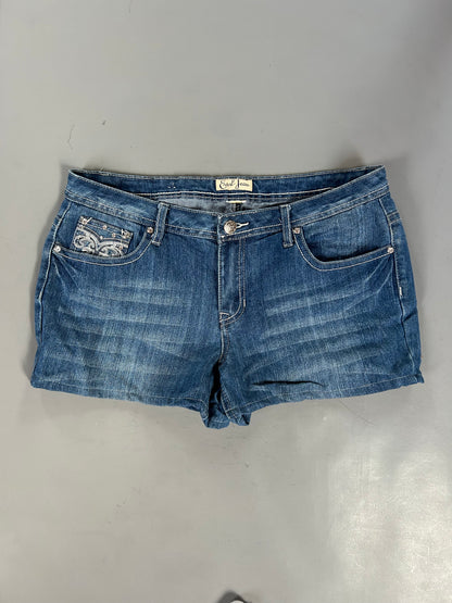 Y2K low-waisted shorts - Größe L