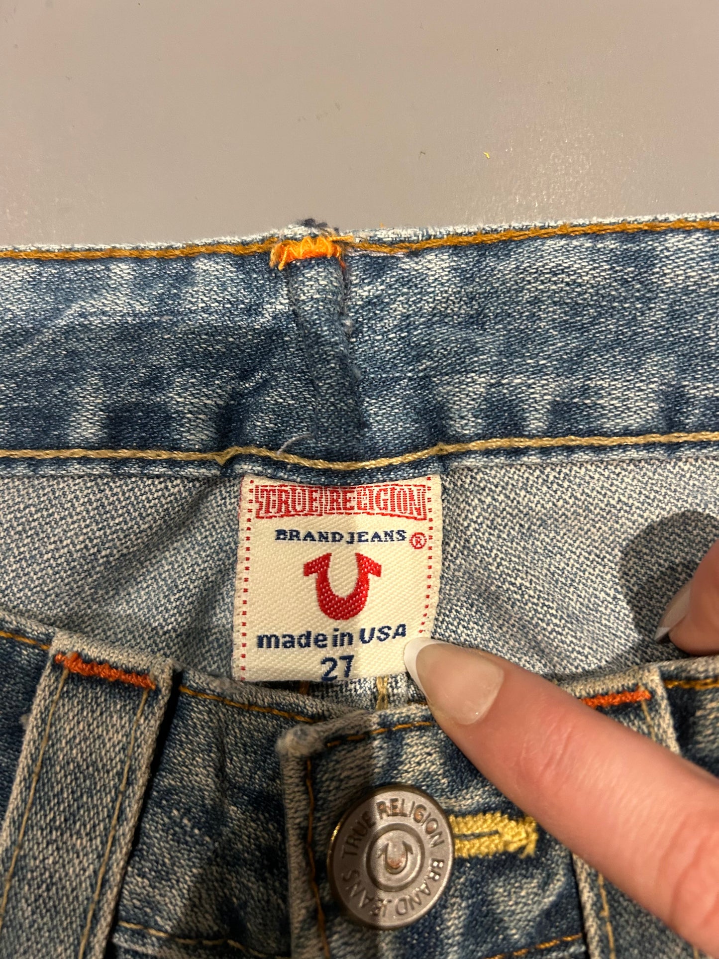 True Religion Y2K flared/ bootcut Jeans - Größe XS/S