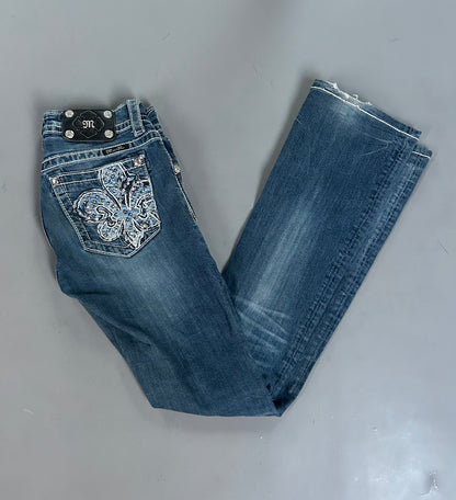 Miss Me Y2K flared/ bootcut Jeans - Größe S