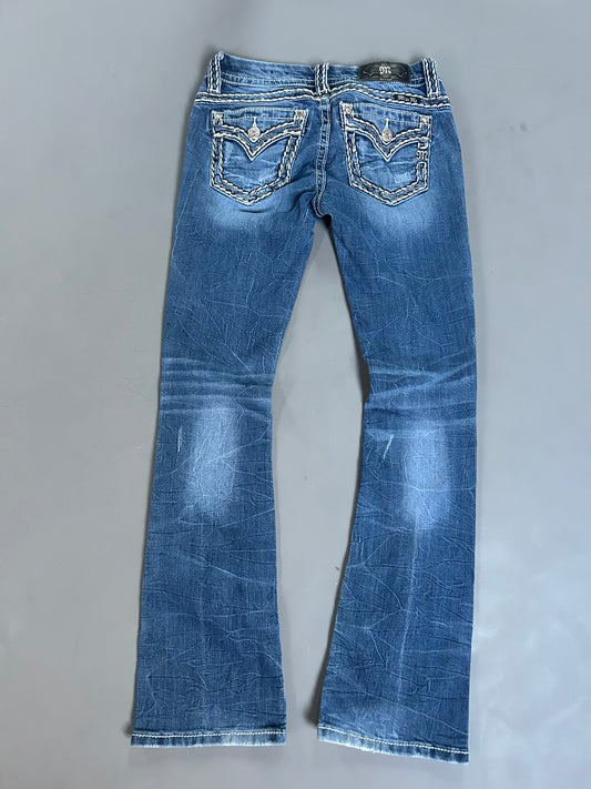 Miss Me Y2K flared/ bootcut Jeans - Größe XS/S