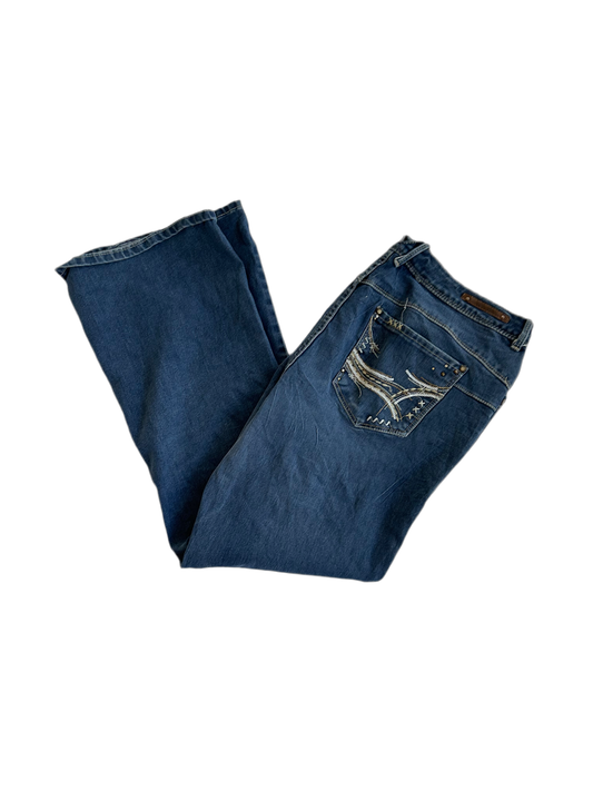 Y2K flared/ bootcut Jeans - Größe M/L