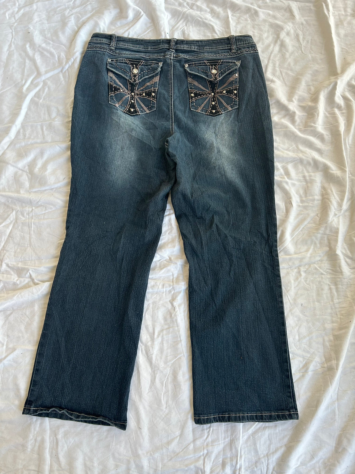Y2K flared/ bootcut Jeans - Größe L