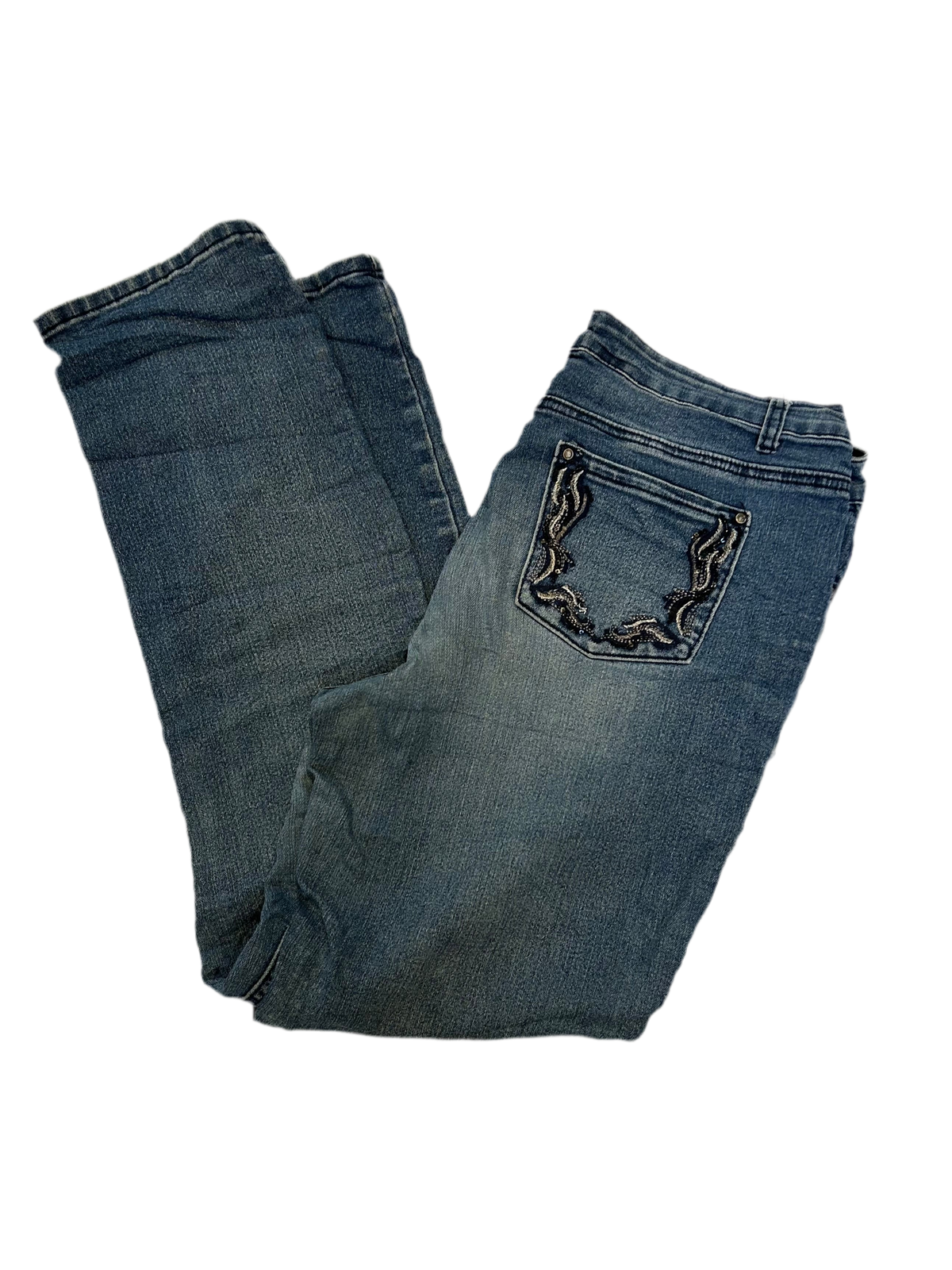 Y2K baggy/ flared Jeans - Größe M