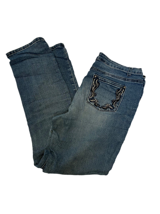 Y2K baggy/ flared Jeans - Größe M