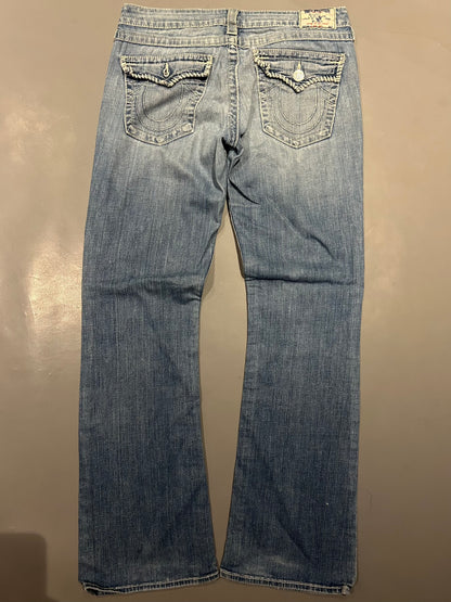 True Religion Y2K flared/ bootcut Jeans - Größe S