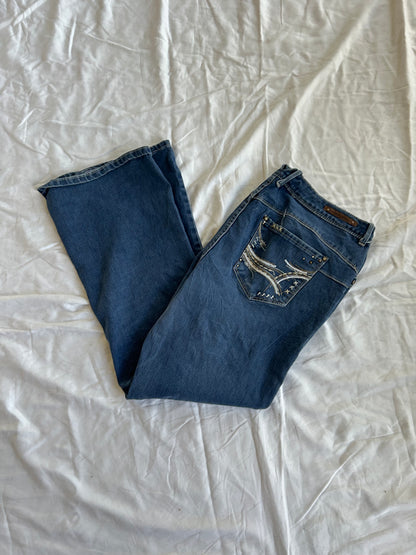 Y2K flared/ bootcut Jeans - Größe M/L