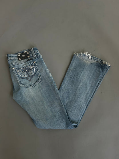 Miss Me Y2K flared/ bootcut Jeans - Größe M